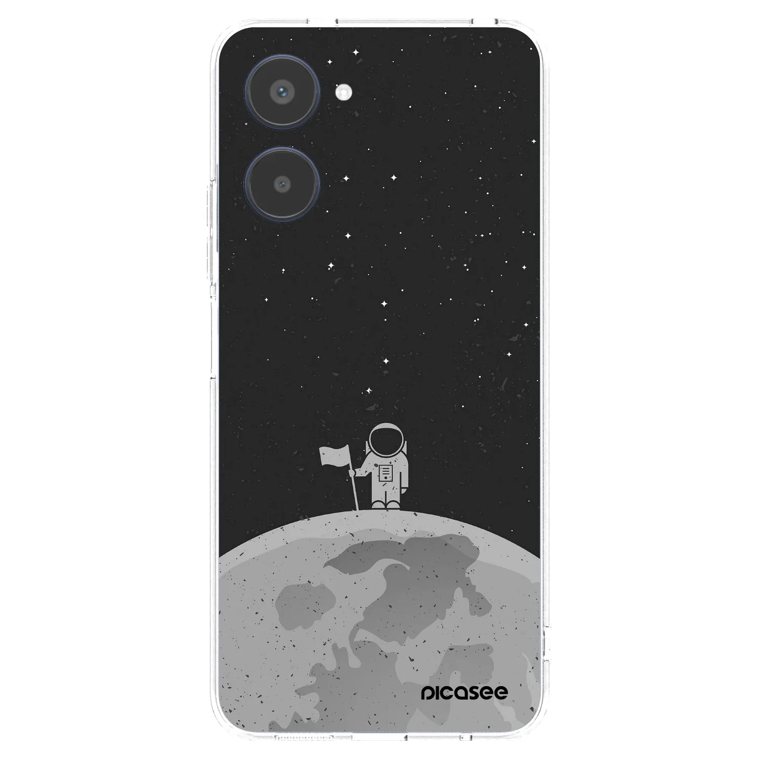 Picasee silikonski prozorni ovitek za Realme 10 4G - Astronaut
