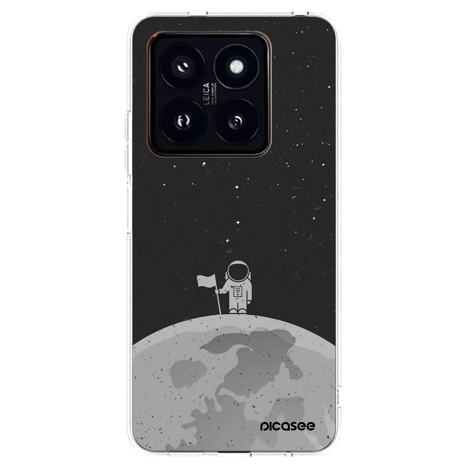 Picasee silikonski prozorni ovitek za Xiaomi 14 Pro - Astronaut