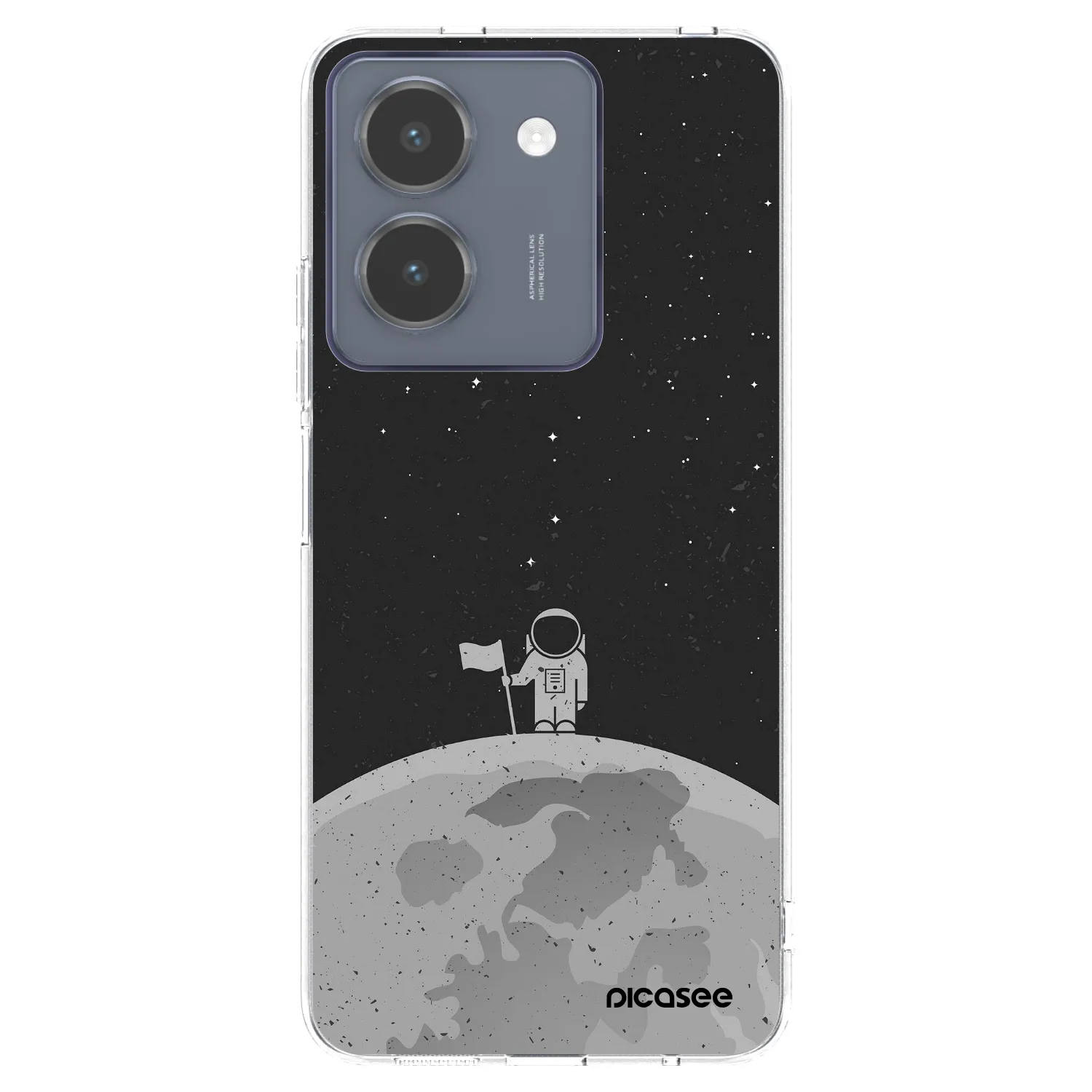 Picasee silikonski prozorni ovitek za Vivo Y36 4G - Astronaut