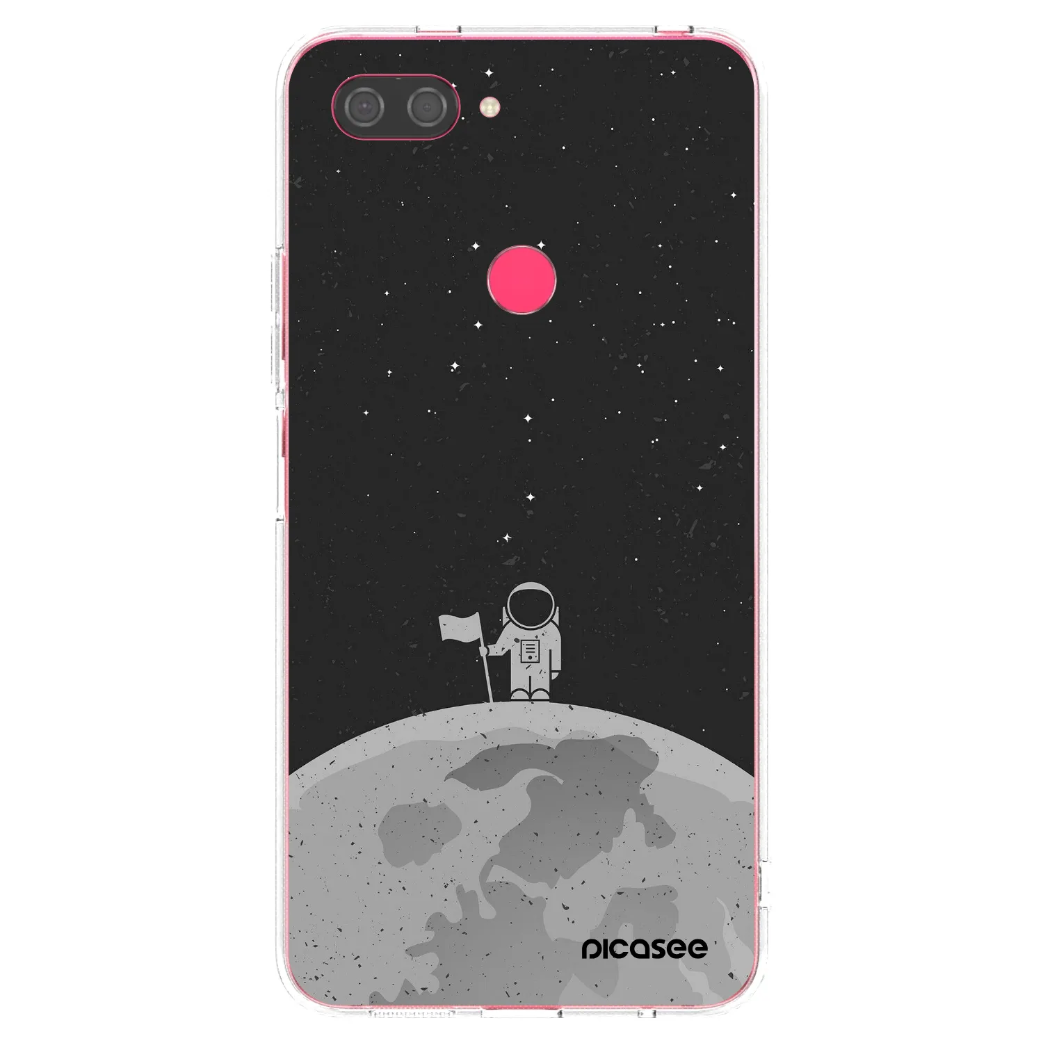 Picasee silikonski prozorni ovitek za Xiaomi Mi 8 Lite - Astronaut