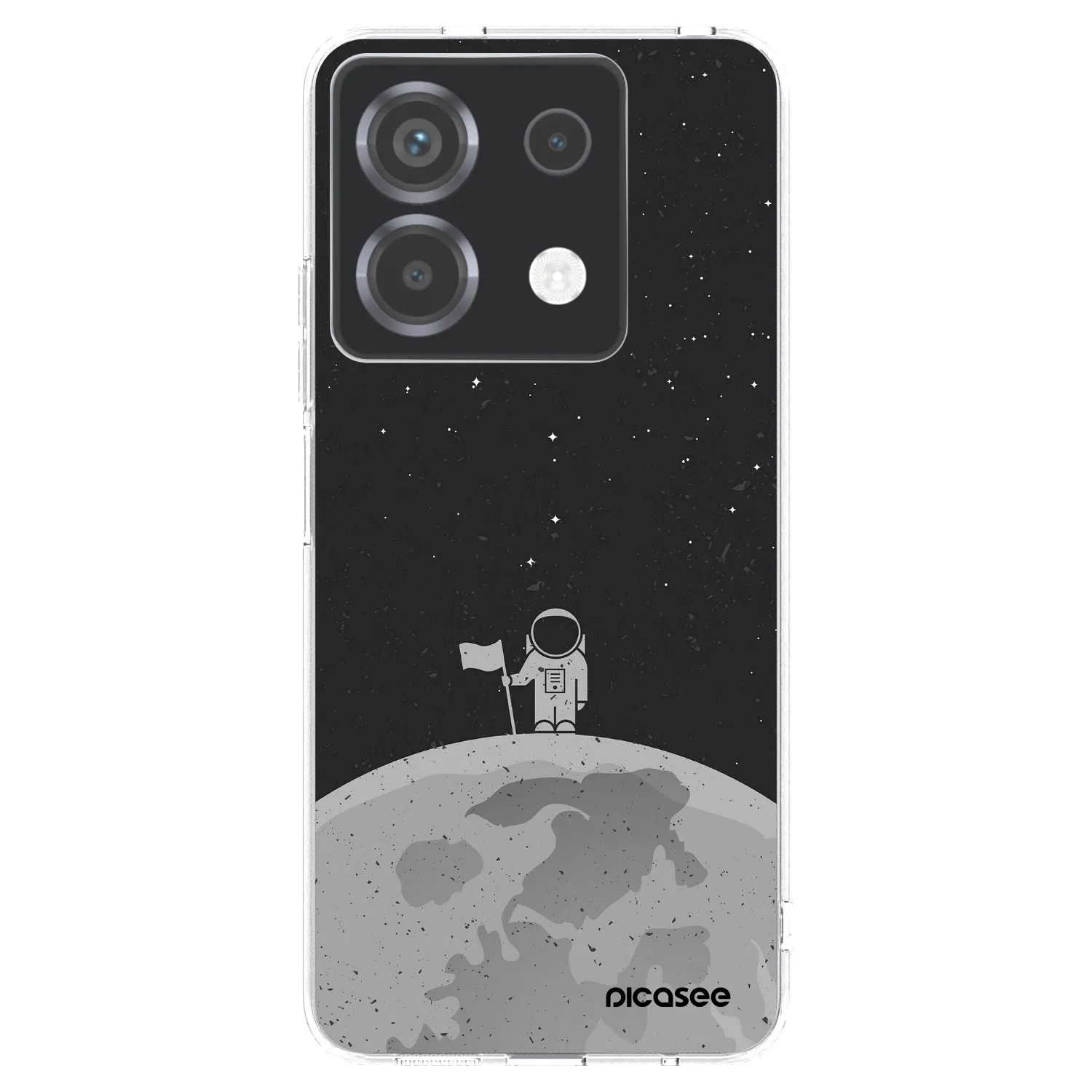 Picasee silikonski prozorni ovitek za Xiaomi Poco X6 - Astronaut