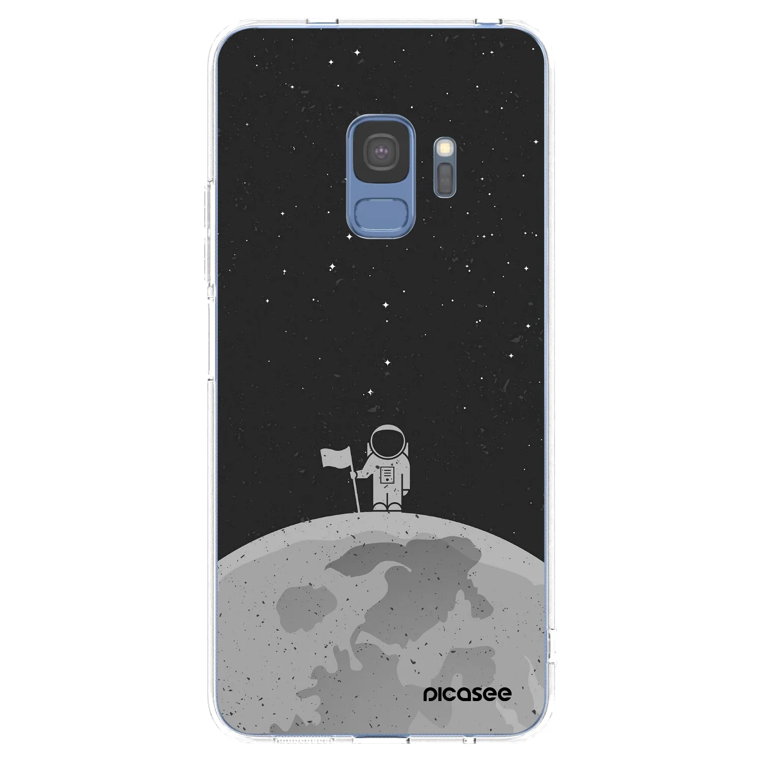 Picasee silikonski prozorni ovitek za Samsung Galaxy S9 G960F - Astronaut