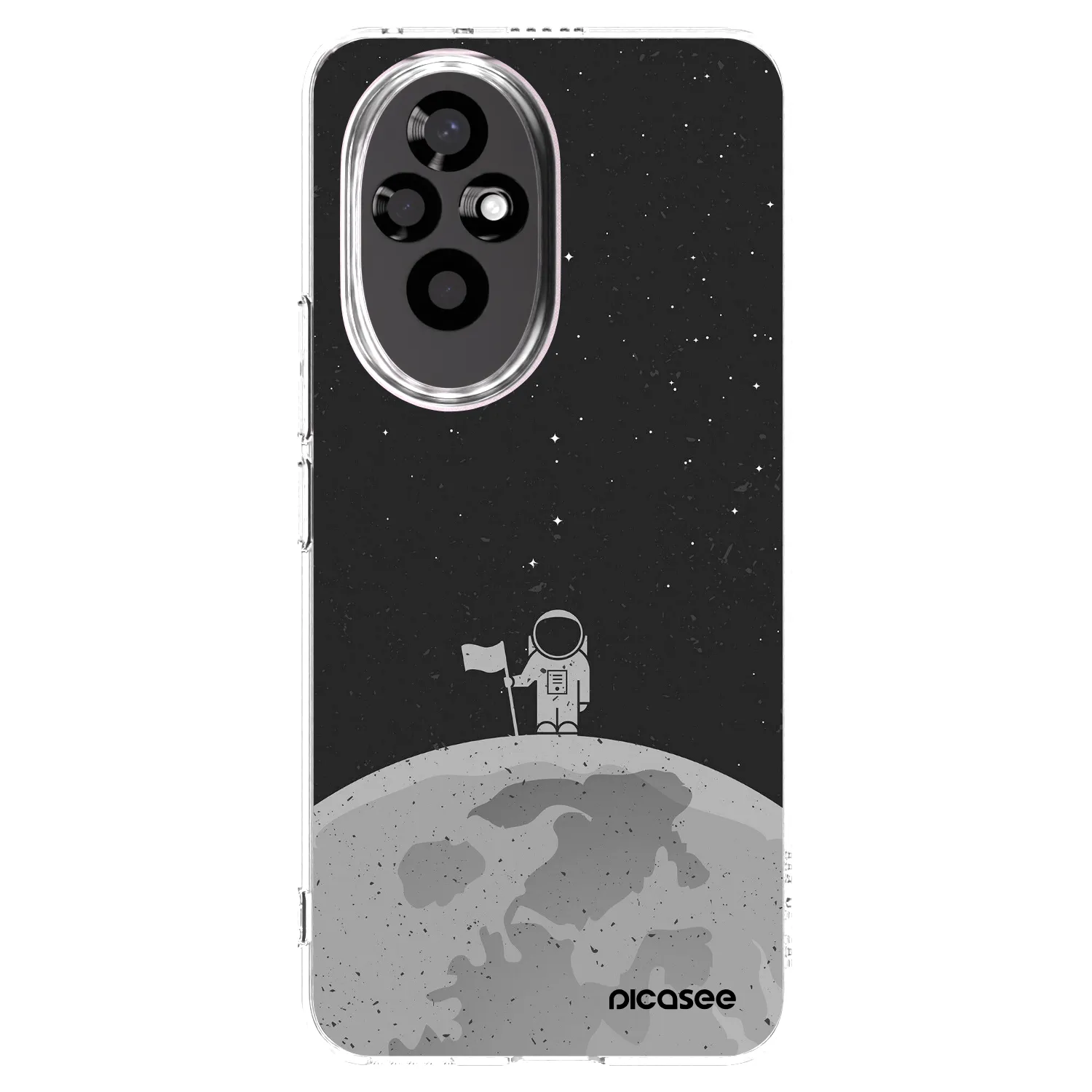 Picasee silikonski prozorni ovitek za Honor 200 Pro 5G - Astronaut