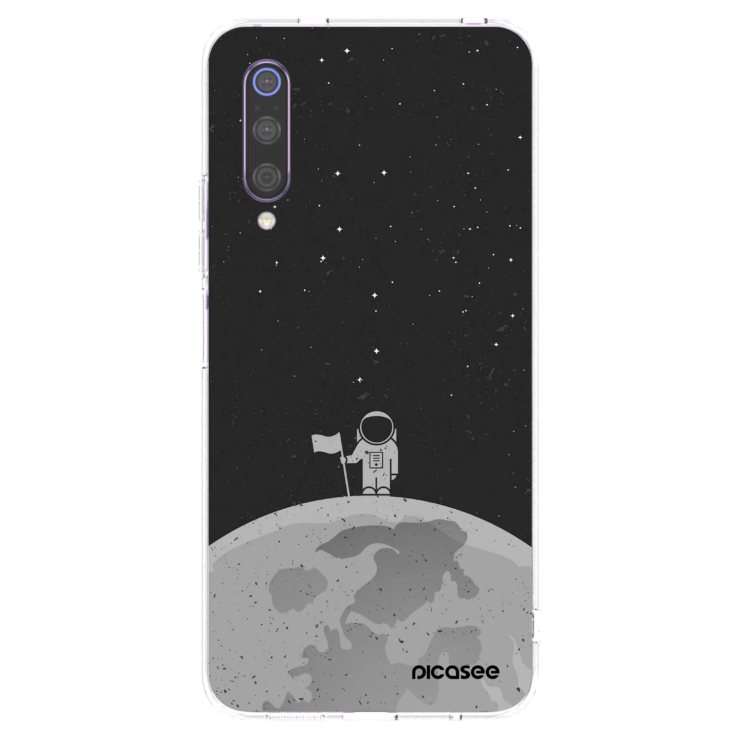 Picasee silikonski prozorni ovitek za Xiaomi Mi 9 - Astronaut