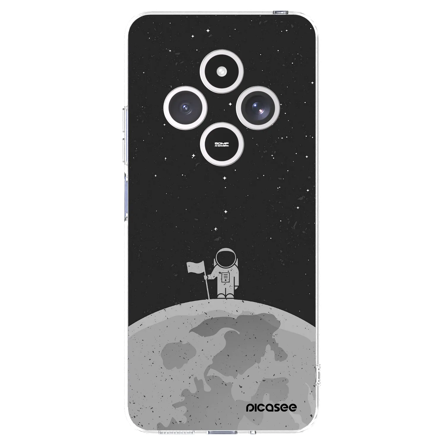 Picasee silikonski prozorni ovitek za Xiaomi Redmi 14C - Astronaut