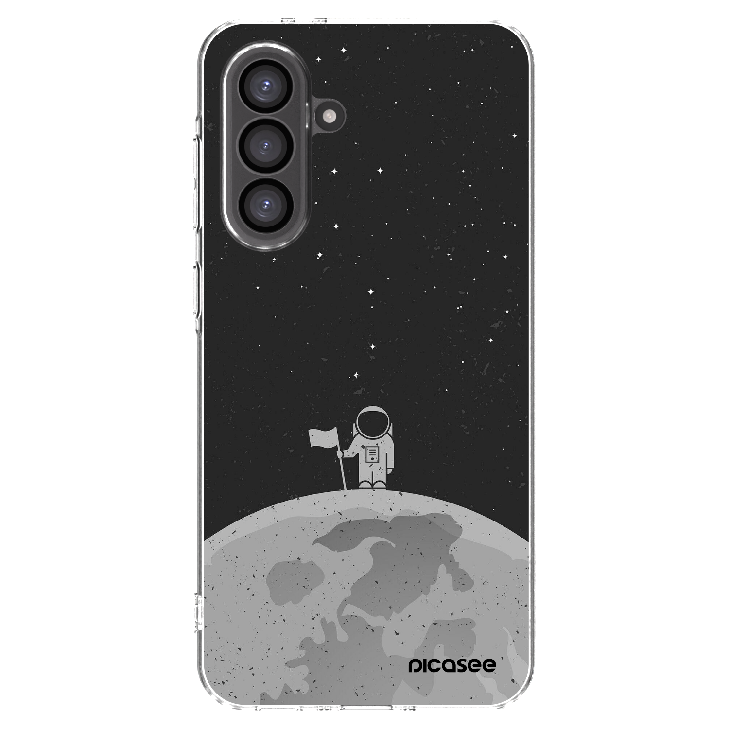 Picasee silikonski prozorni ovitek za Samsung Galaxy A36 5G - Astronaut
