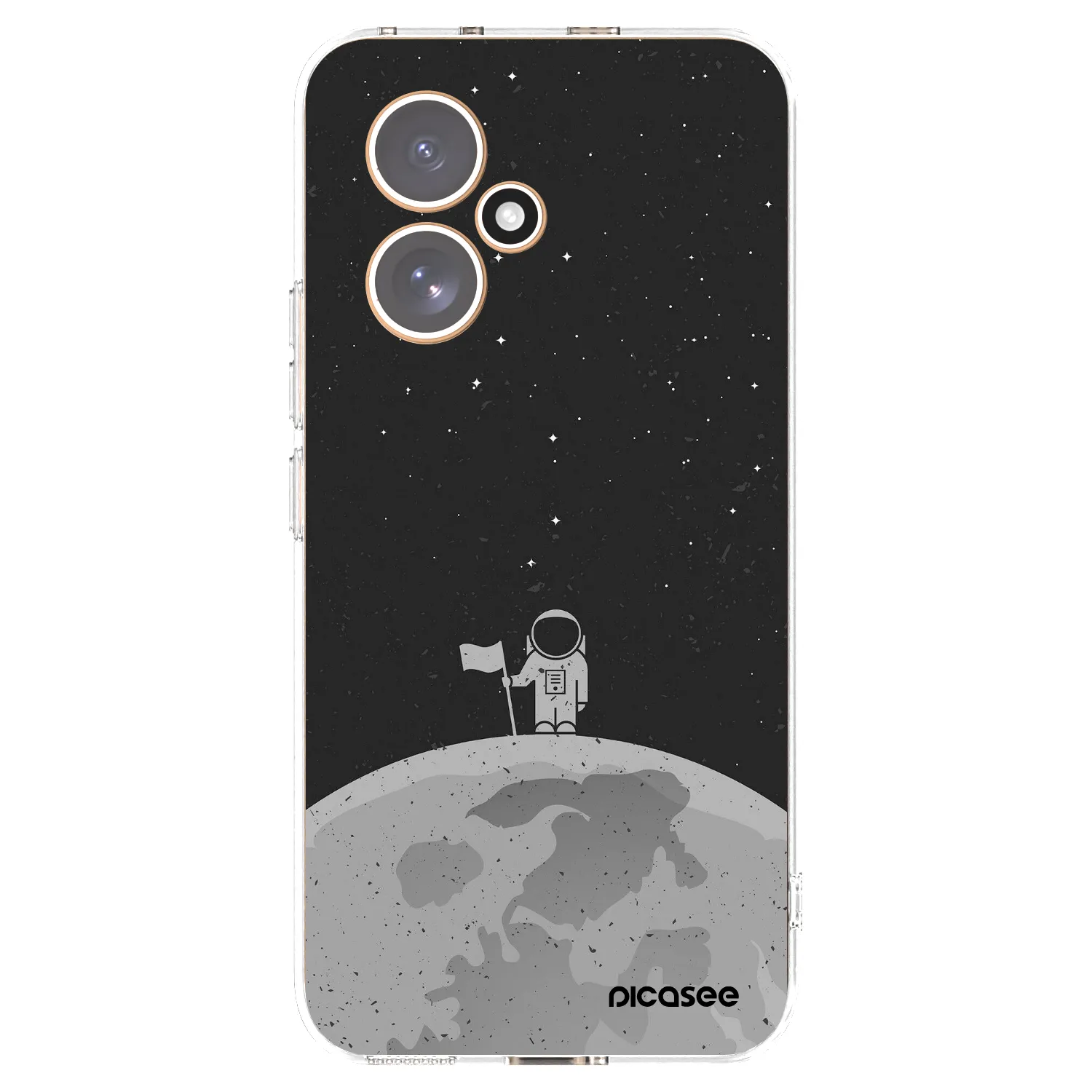 Picasee silikonski prozorni ovitek za Honor 400 5G - Astronaut