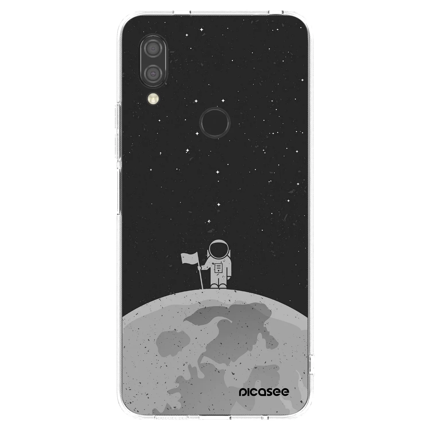 Picasee silikonski prozorni ovitek za Xiaomi Redmi 7 - Astronaut