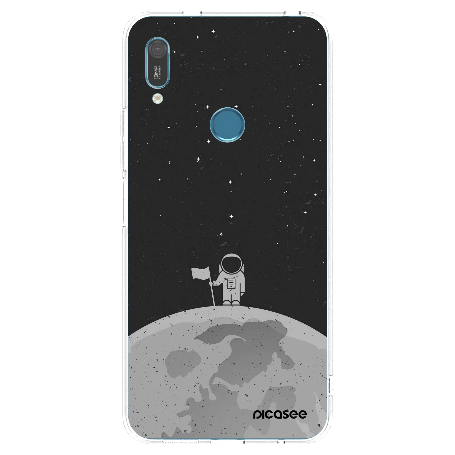 Picasee silikonski prozorni ovitek za Huawei Y6 2019 - Astronaut