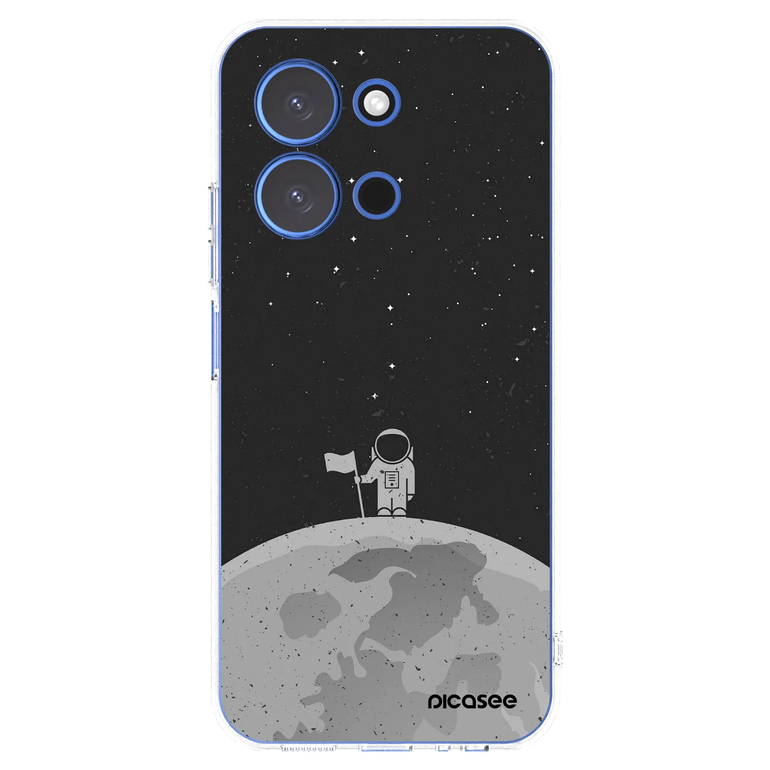 Picasee silikonski prozorni ovitek za Xiaomi Redmi 15C 4G - Astronaut