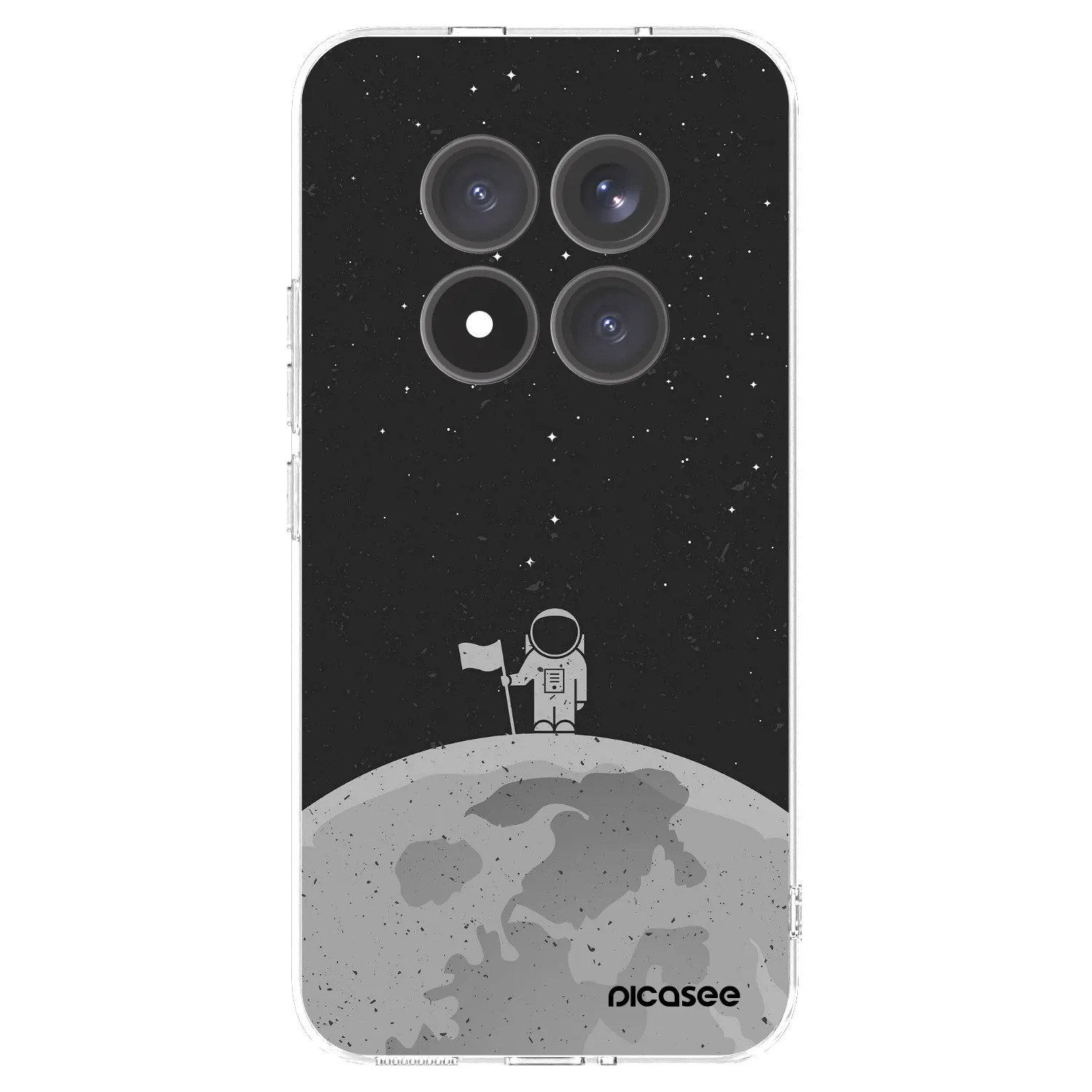 Picasee silikonski prozorni ovitek za Xiaomi Redmi Note 15 Pro+ - Astronaut