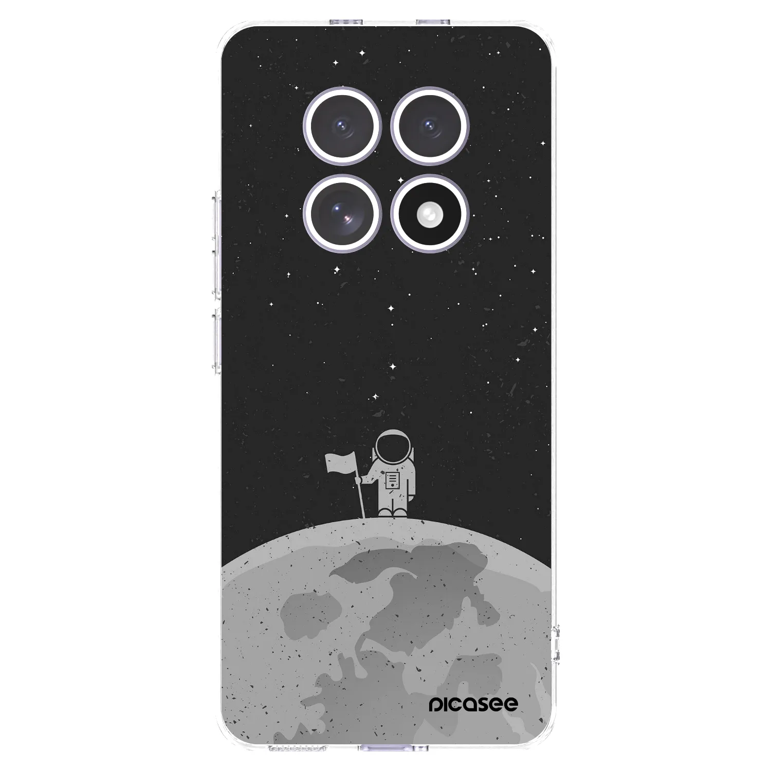 Picasee silikonski prozorni ovitek za Xiaomi Redmi Note 15 - Astronaut