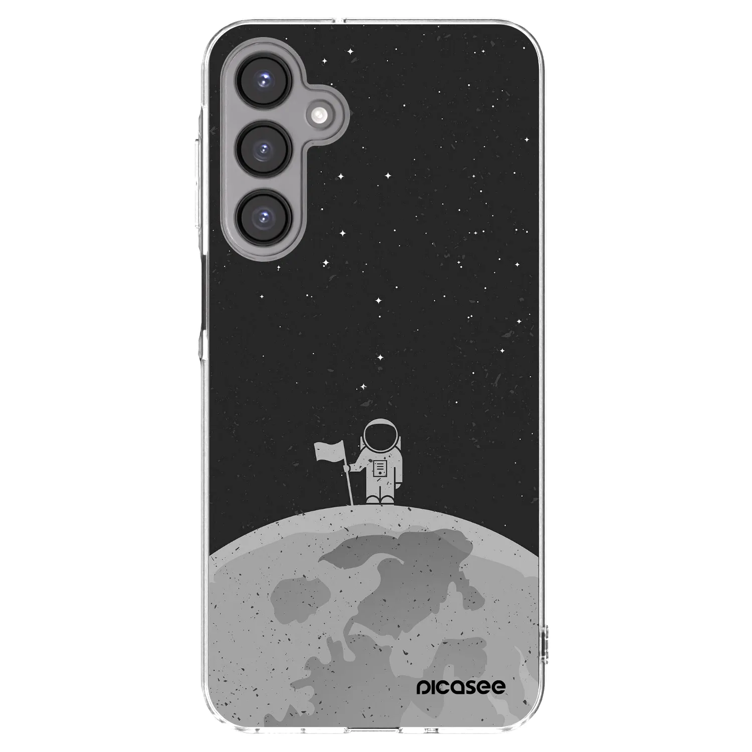 Picasee silikonski prozorni ovitek za Samsung Galaxy A16 4G - Astronaut