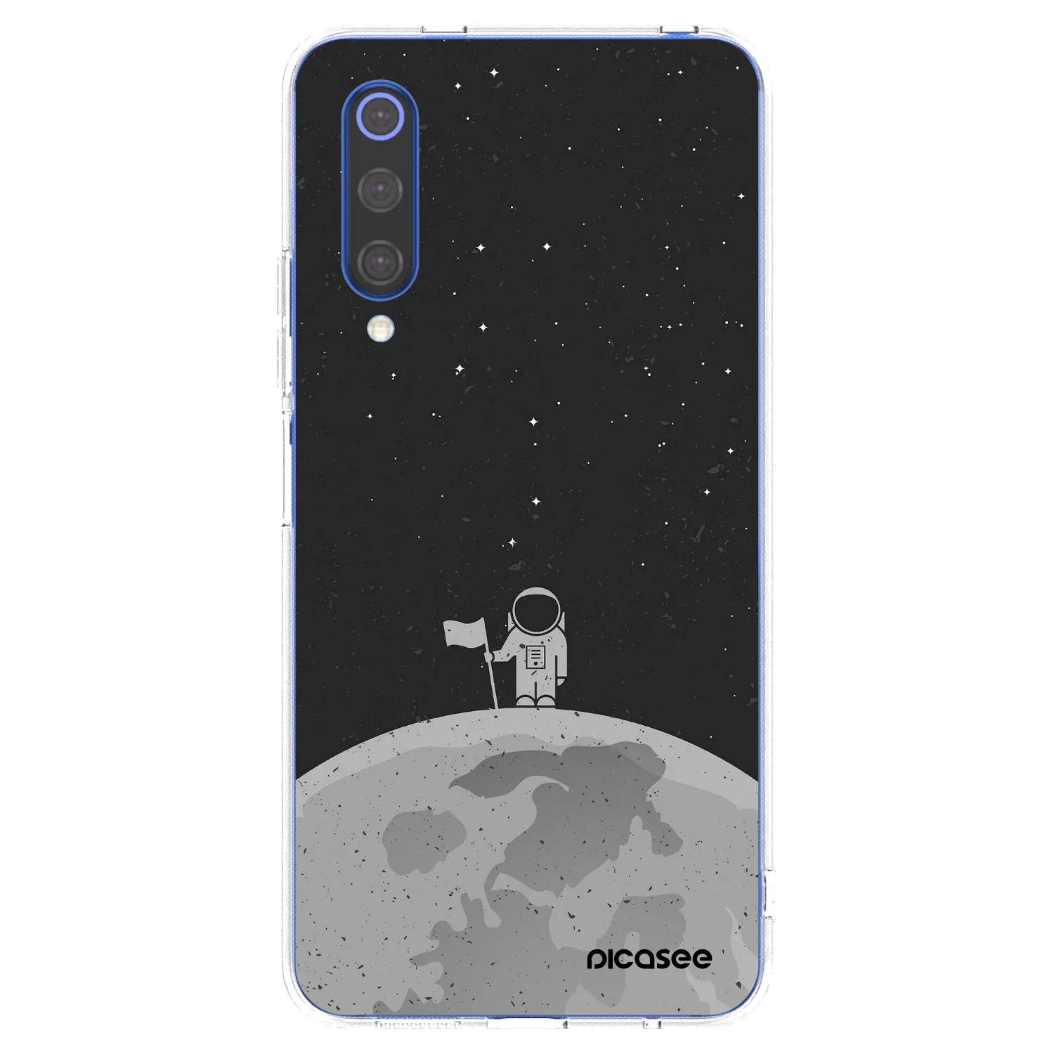 Picasee silikonski prozorni ovitek za Xiaomi Mi 9 SE - Astronaut