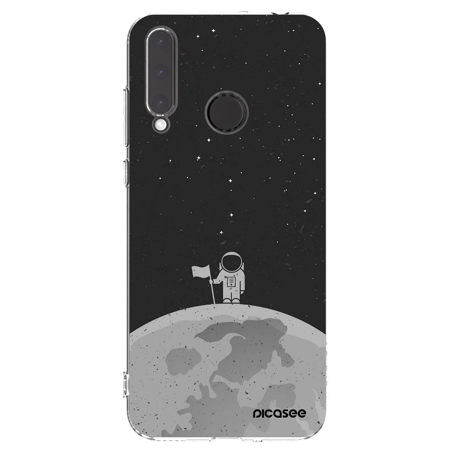 Picasee silikonski prozorni ovitek za Honor 20 Lite - Astronaut