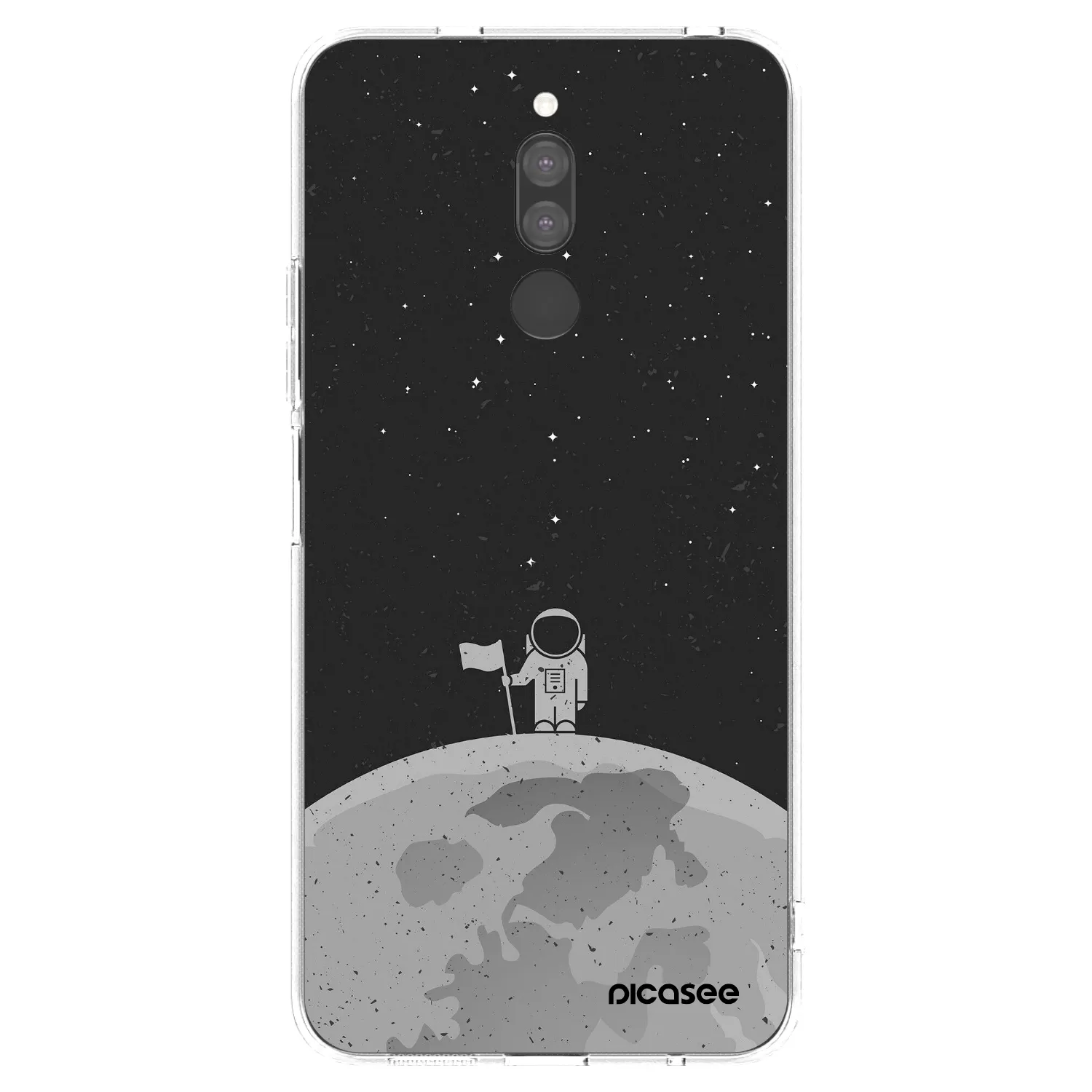 Picasee silikonski prozorni ovitek za Xiaomi Redmi 8 - Astronaut
