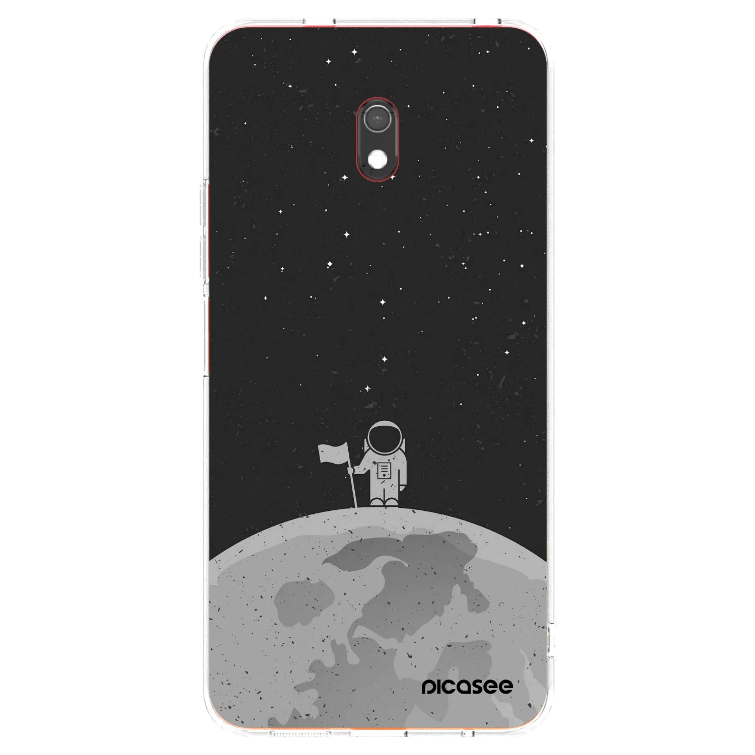 Picasee silikonski prozorni ovitek za Xiaomi Redmi 8A - Astronaut