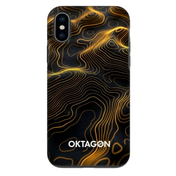 Ovitek za Apple iPhone X/XS - OKTAGON - Fightflow Abstract