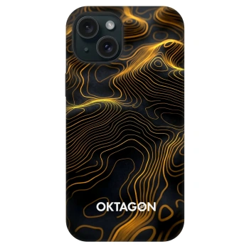 Ovitek za Apple iPhone 15 - OKTAGON - Fightflow Abstract