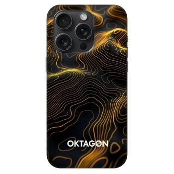 Ovitek za Apple iPhone 15 Pro - OKTAGON - Fightflow Abstract