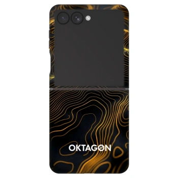 Ovitek za Samsung Galaxy Z Flip7 5G - OKTAGON - Fightflow Abstract