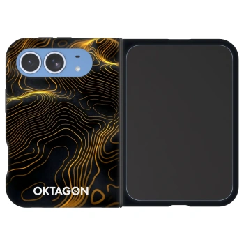 Ovitek za Apple iPhone Duo - OKTAGON - Fightflow Abstract