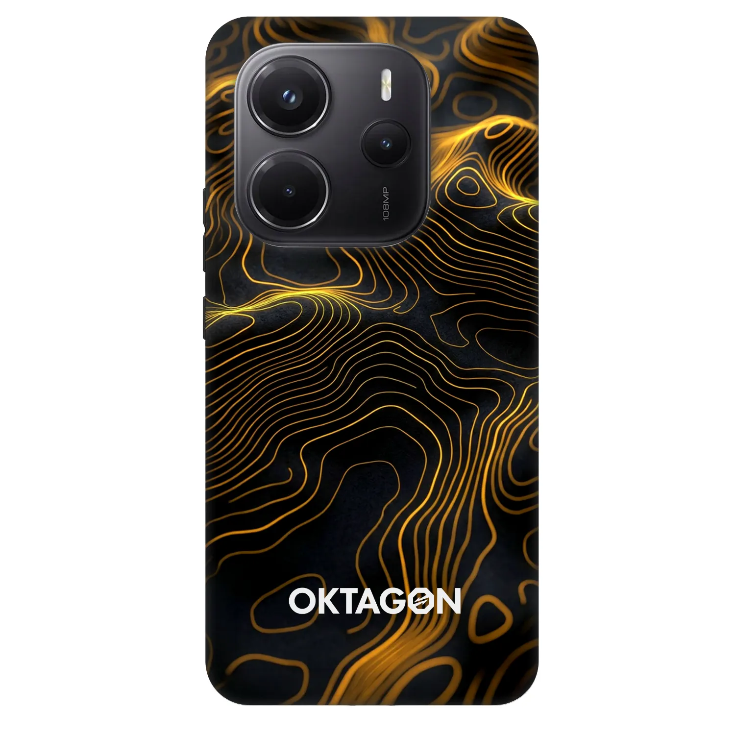 Picasee Fashion Case za Xiaomi Redmi Note 14 5G - OKTAGON - Fightflow Abstract