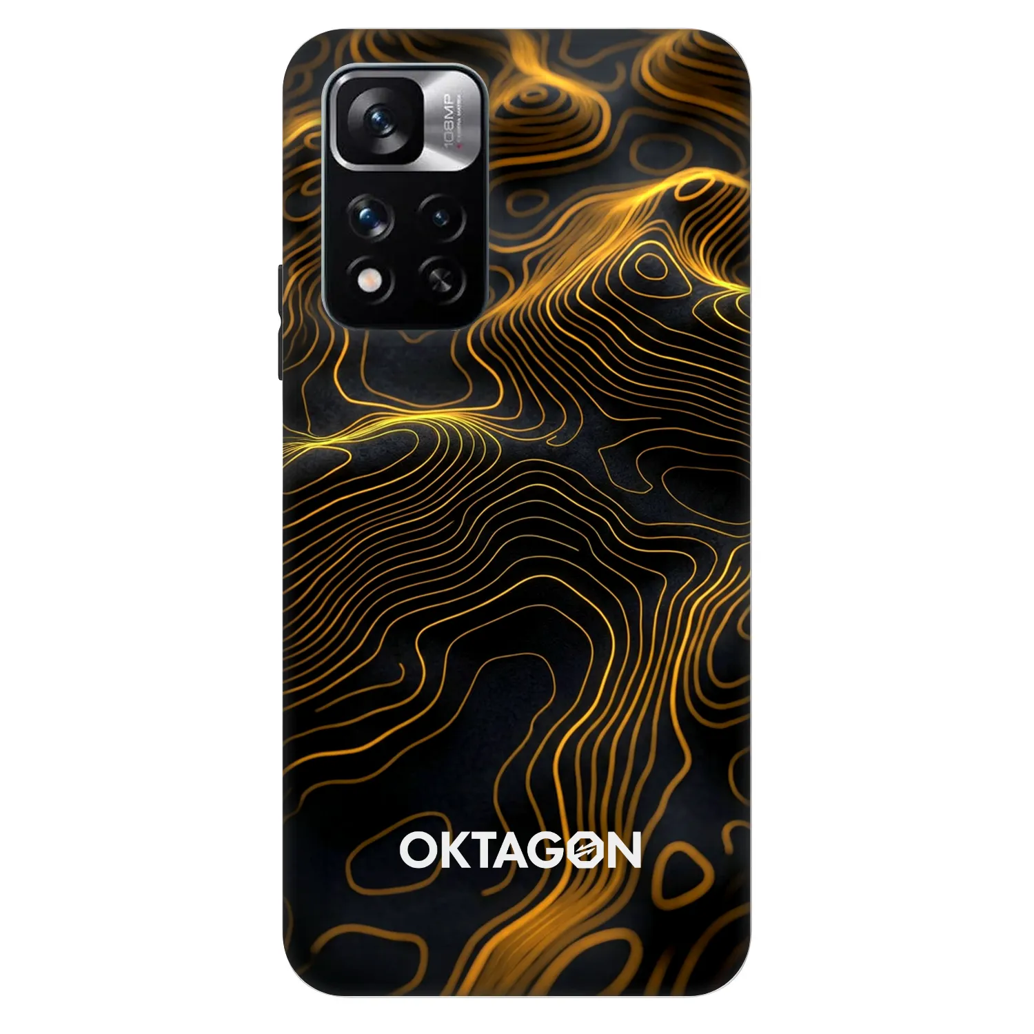 Picasee Fashion Case za Xiaomi Redmi Note 11 Pro - OKTAGON - Fightflow Abstract