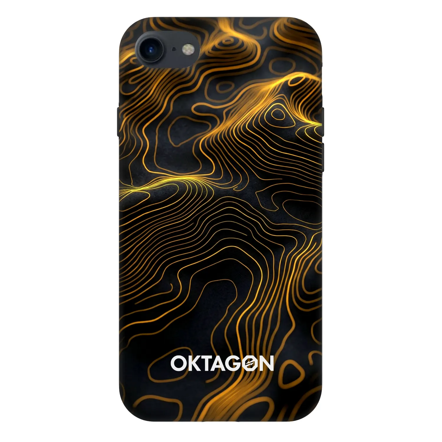 Picasee Fashion Case za Apple iPhone 8 - OKTAGON - Fightflow Abstract