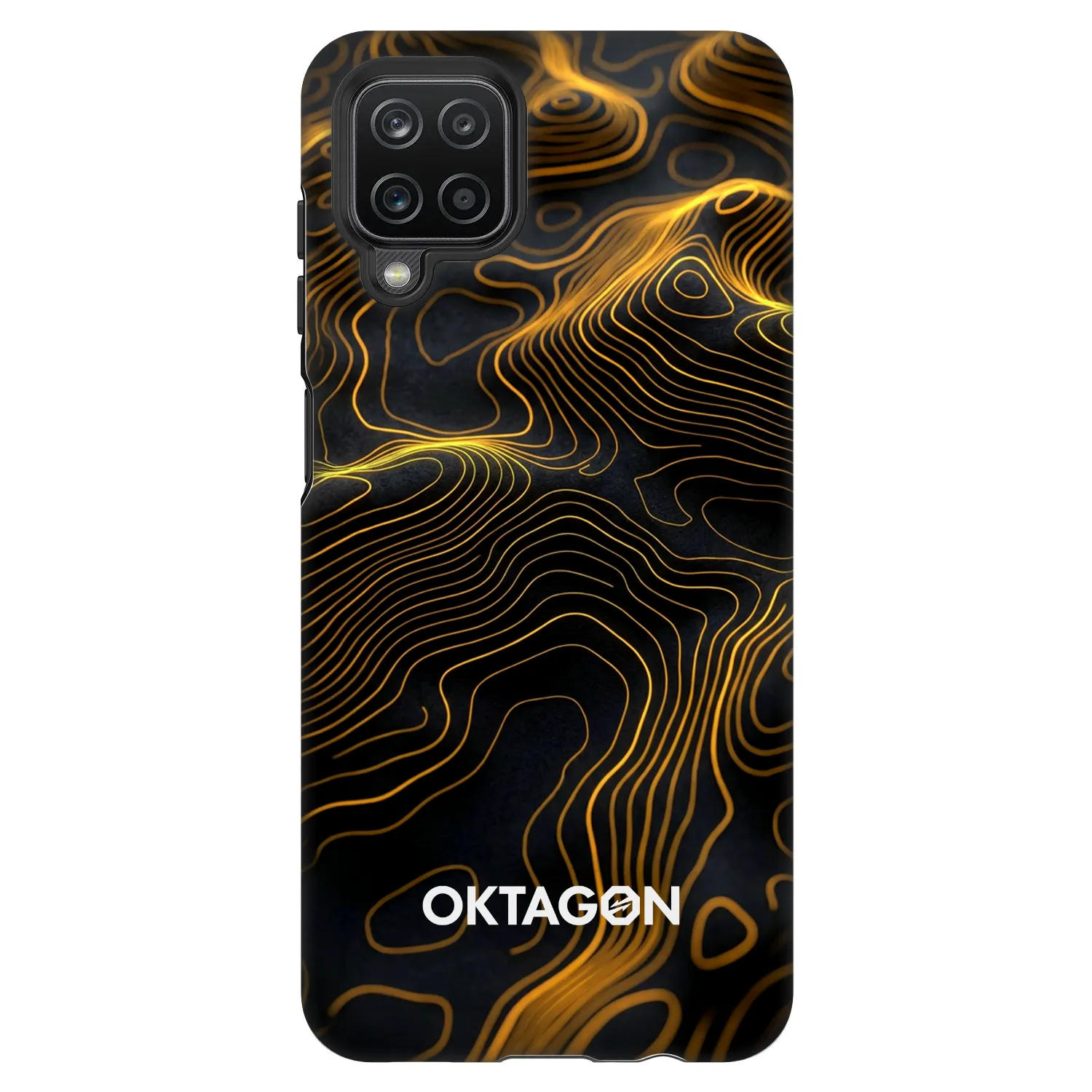 Picasee Fashion Case za Samsung Galaxy A12 A125F - OKTAGON - Fightflow Abstract