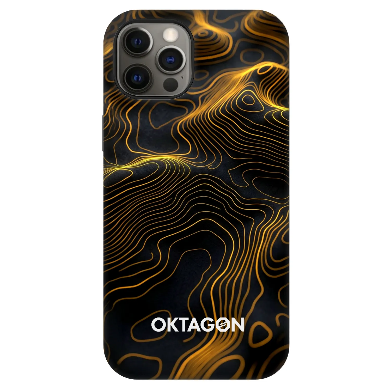 Picasee Fashion Case MagSafe za Apple iPhone 12 Pro - OKTAGON - Fightflow Abstract