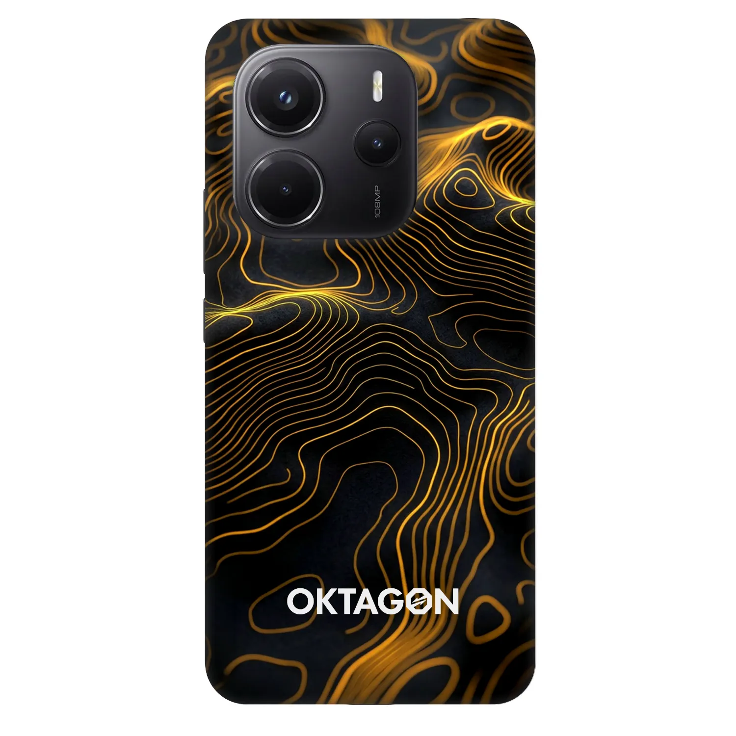 Picasee Fashion Case za Xiaomi Redmi Note 14 4G - OKTAGON - Fightflow Abstract