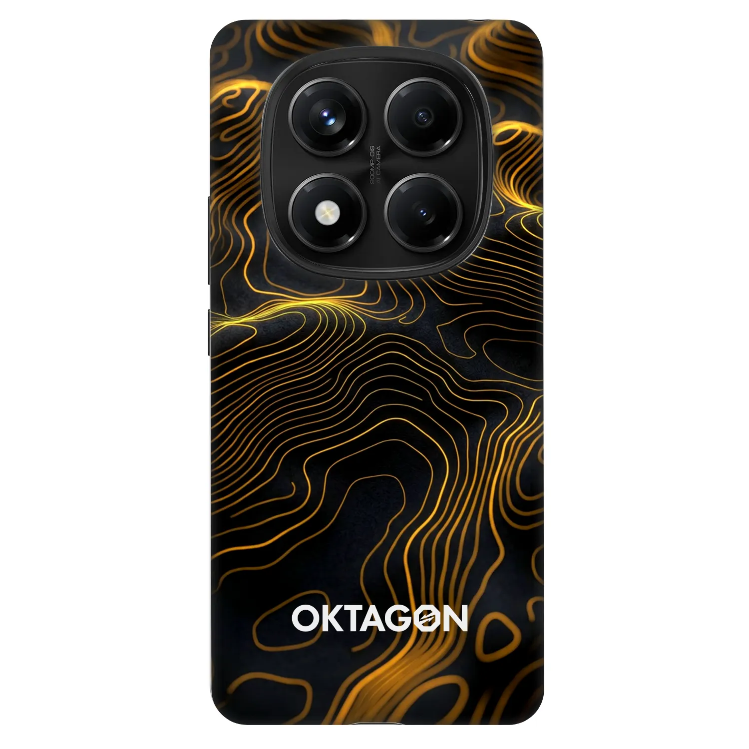 Picasee Fashion Case za Xiaomi Redmi Note 14 Pro 4G - OKTAGON - Fightflow Abstract