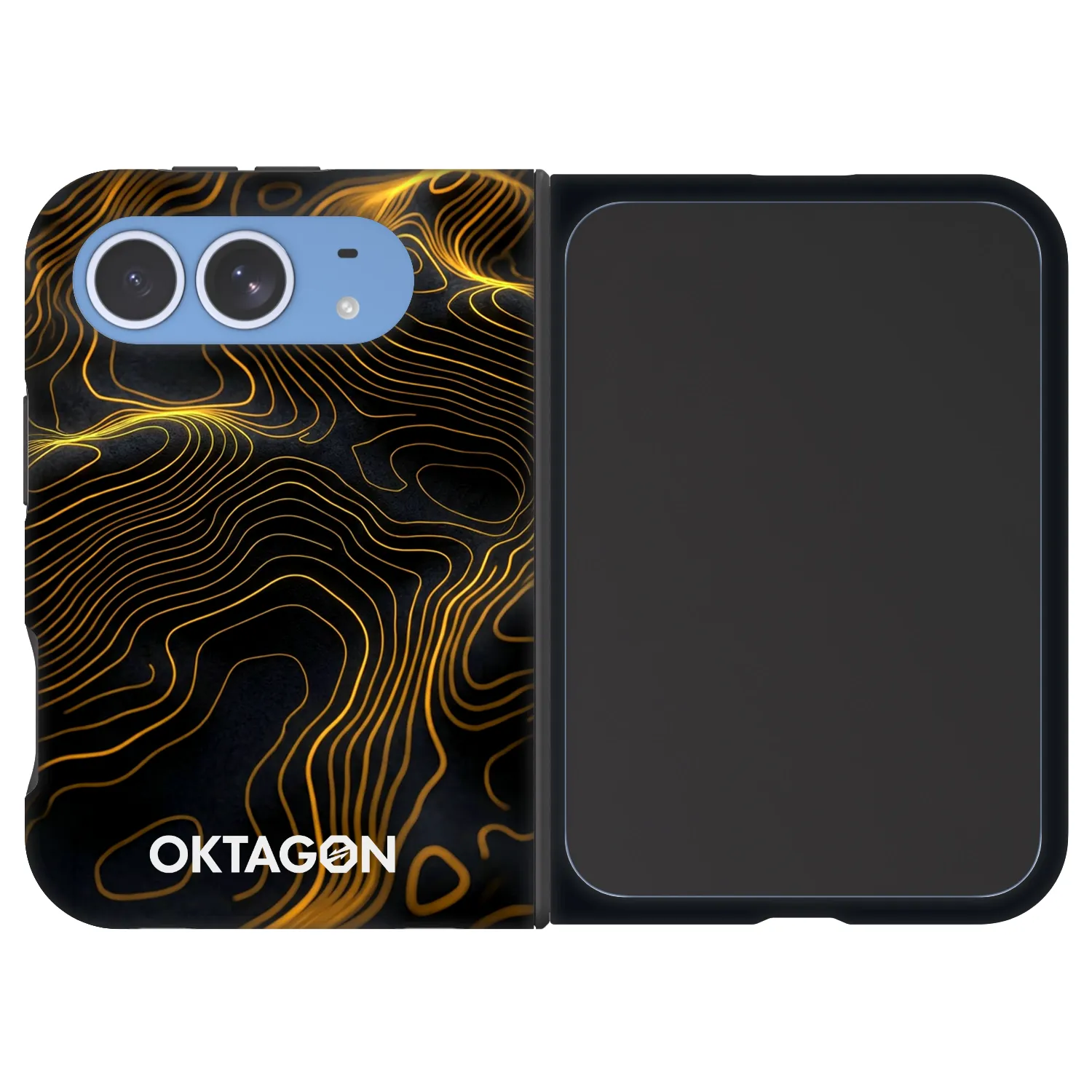 Picasee Fashion Case MagSafe za Apple iPhone Duo - OKTAGON - Fightflow Abstract
