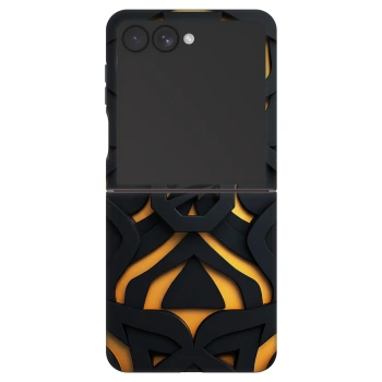 Ovitek za Samsung Galaxy Z Flip7 5G - OKTAGON - Impact Abstract