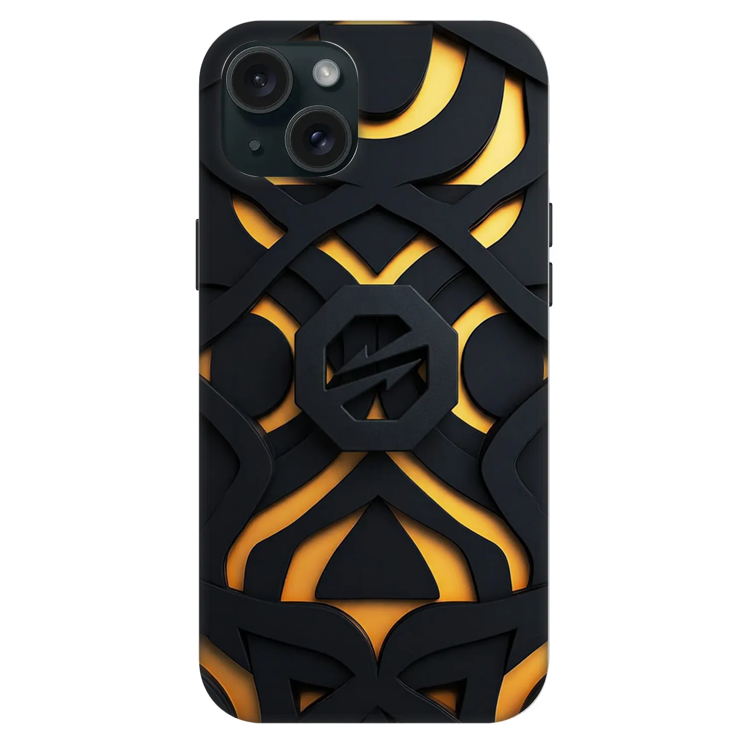 Picasee Fashion Case MagSafe za Apple iPhone 15 Plus - OKTAGON - Impact Abstract