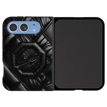 Ovitek za Apple iPhone Duo - OKTAGON - Puffer Blackout
