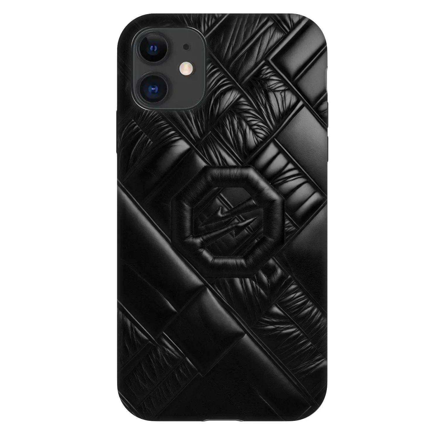 Picasee Fashion Case za Apple iPhone 11 - OKTAGON - Puffer Blackout