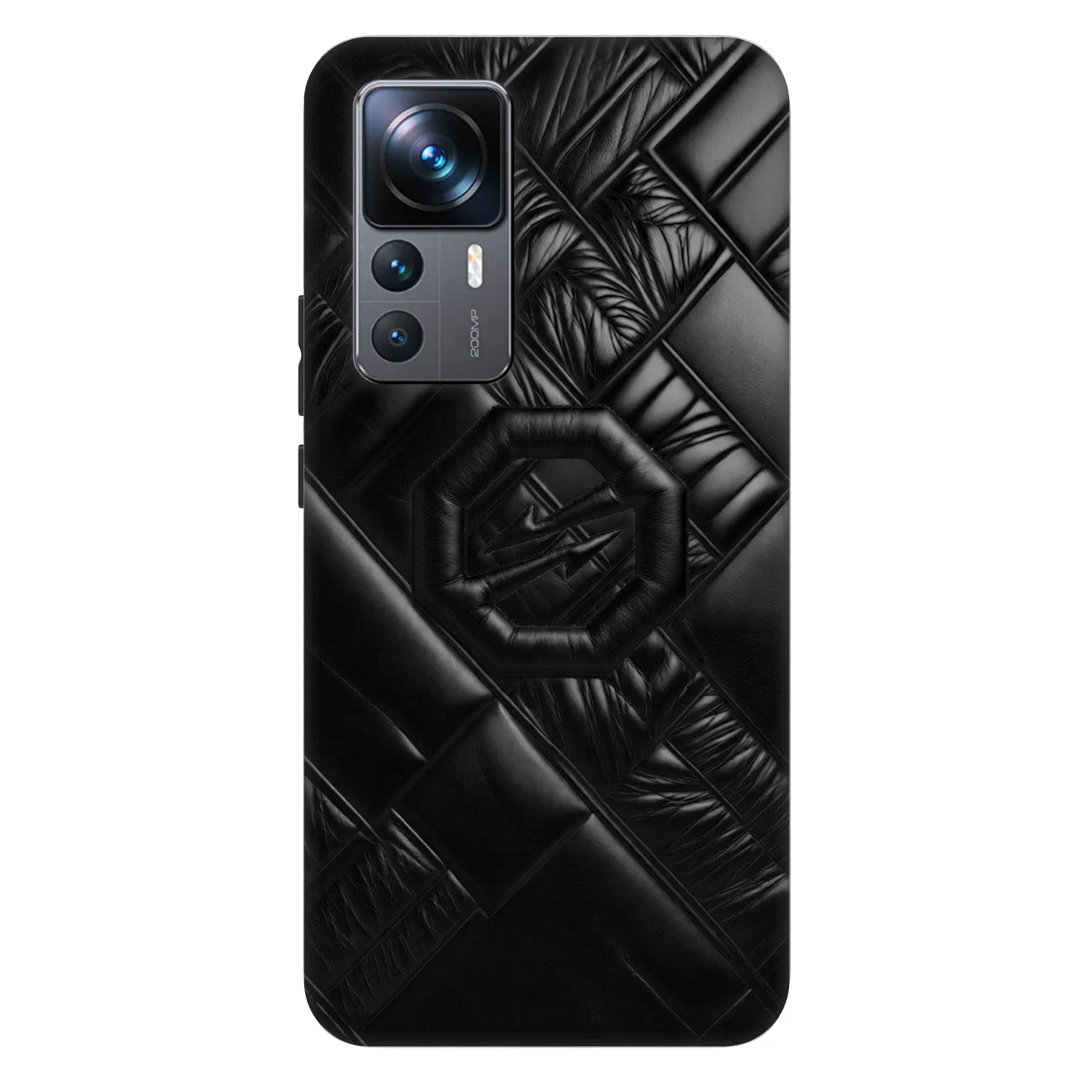 Picasee Fashion Case za Xiaomi 12T Pro - OKTAGON - Puffer Blackout