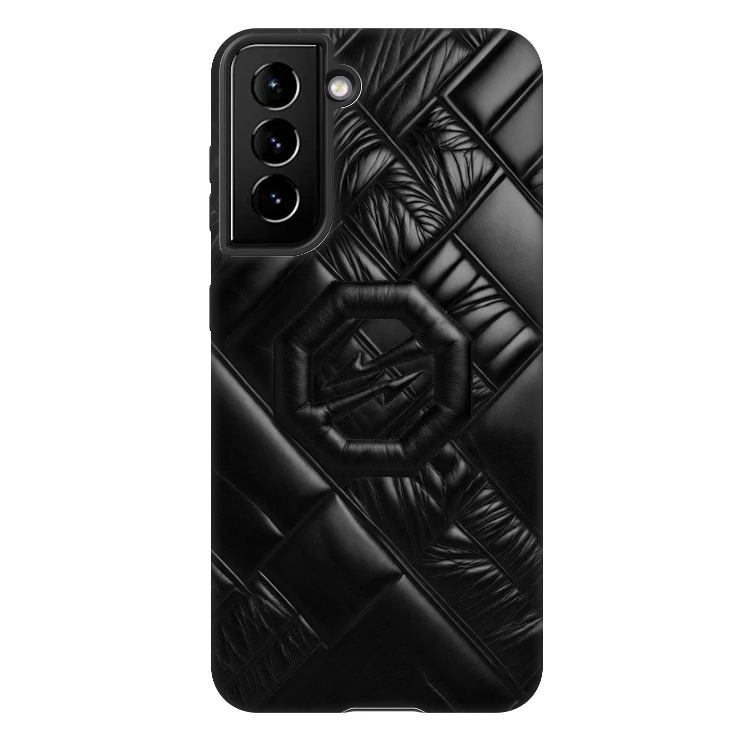 Picasee Fashion Case za Samsung Galaxy S22 5G - OKTAGON - Puffer Blackout