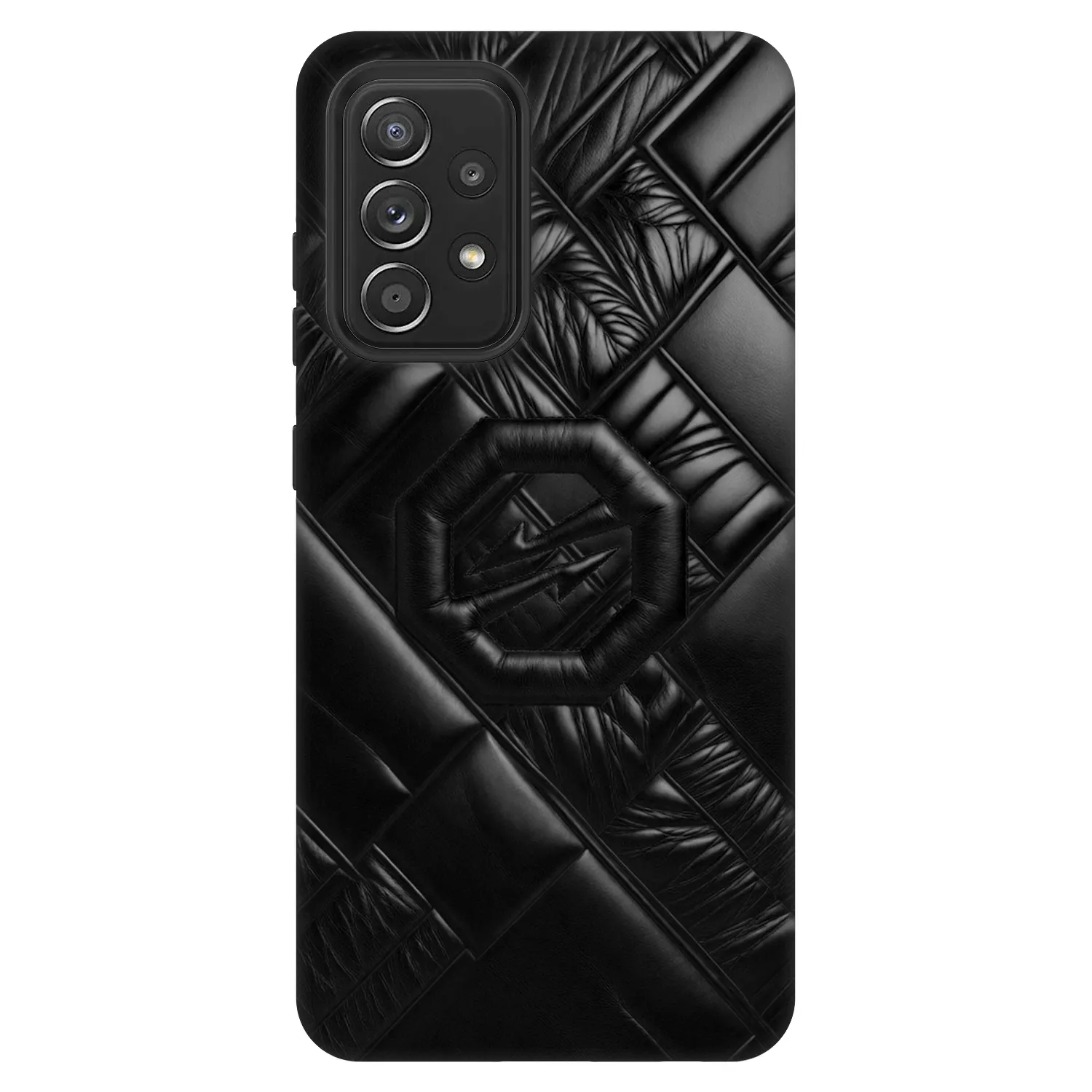 Picasee Fashion Case za Samsung Galaxy A52s 5G A528B - OKTAGON - Puffer Blackout