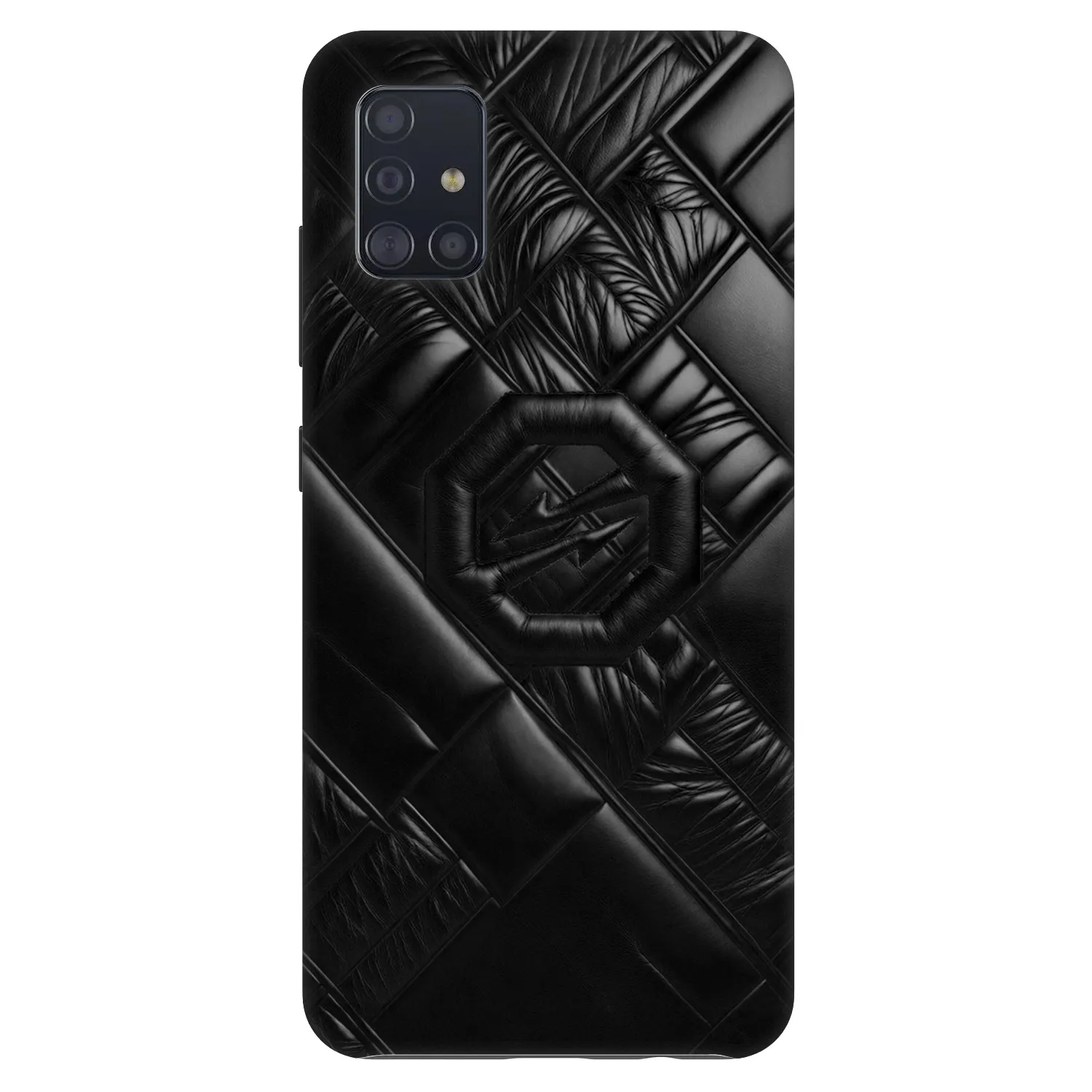 Picasee Fashion Case za Samsung Galaxy A51 A515F - OKTAGON - Puffer Blackout