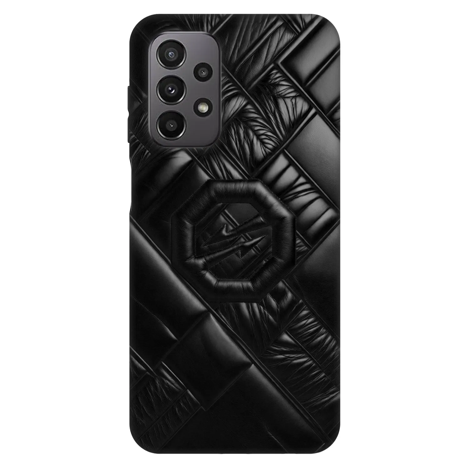 Picasee Fashion Case za Samsung Galaxy A23 A236B 5G - OKTAGON - Puffer Blackout