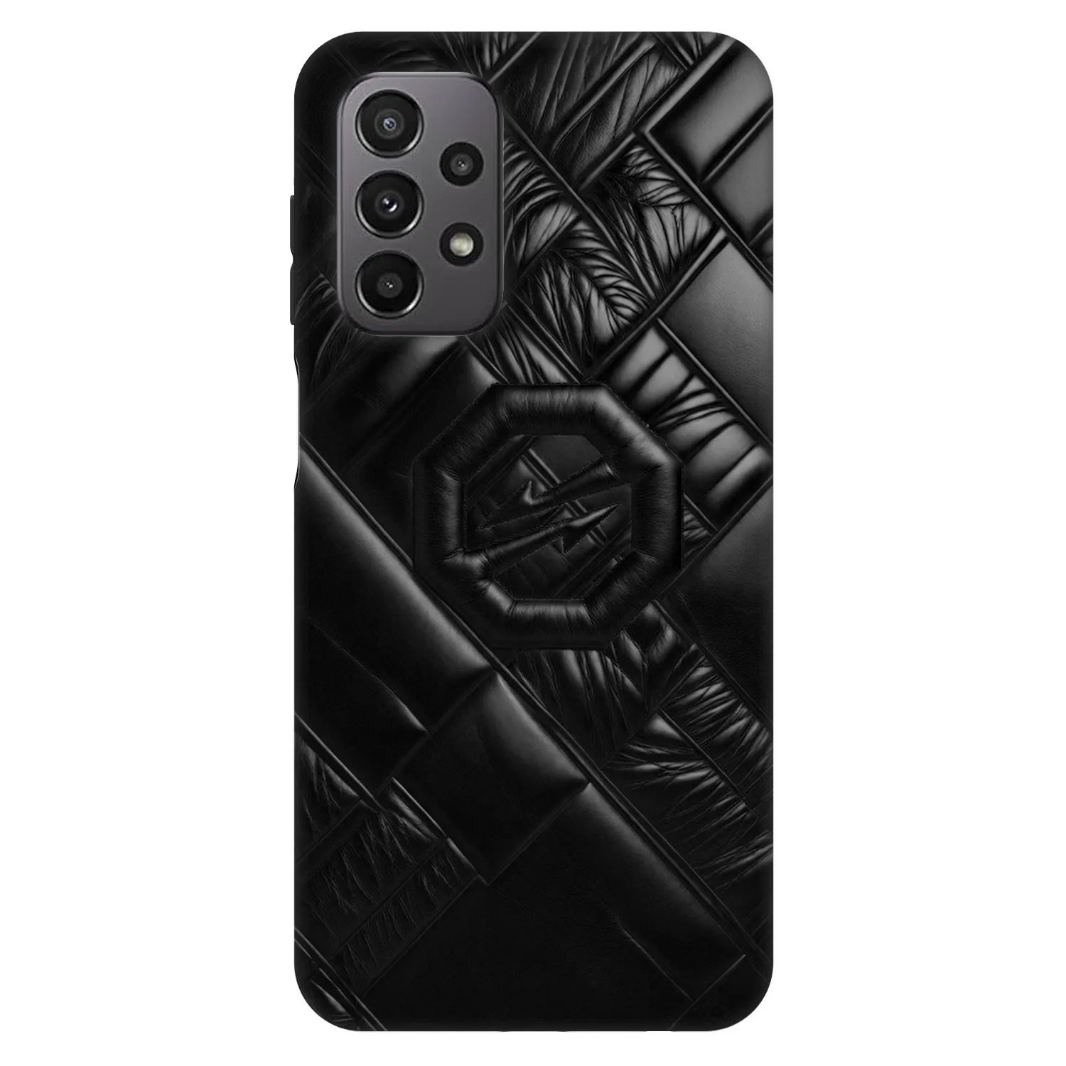 Picasee Fashion Case za Samsung Galaxy A23 A235F 4G - OKTAGON - Puffer Blackout