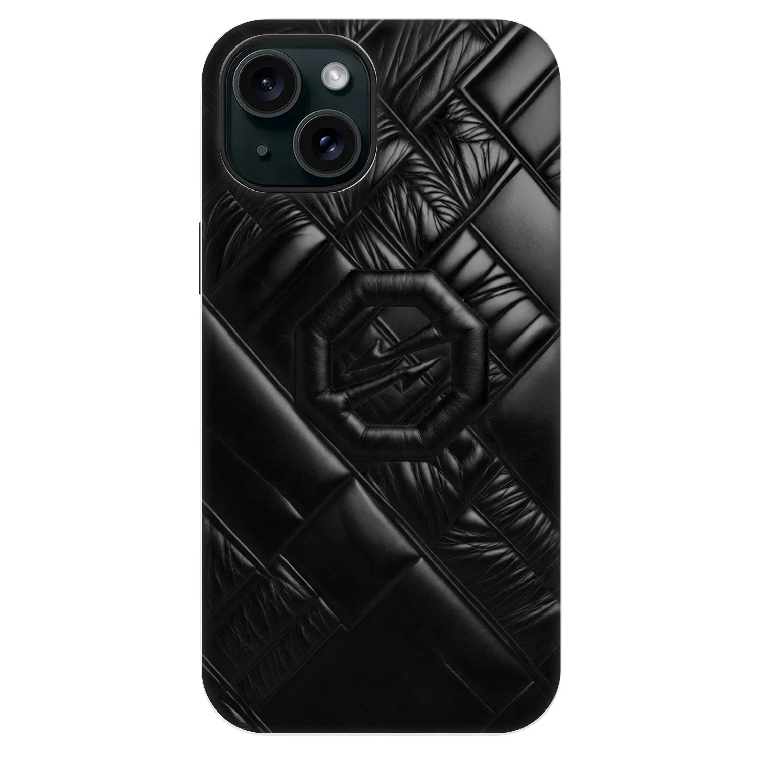 Picasee Fashion Case MagSafe za Apple iPhone 13 - OKTAGON - Puffer Blackout