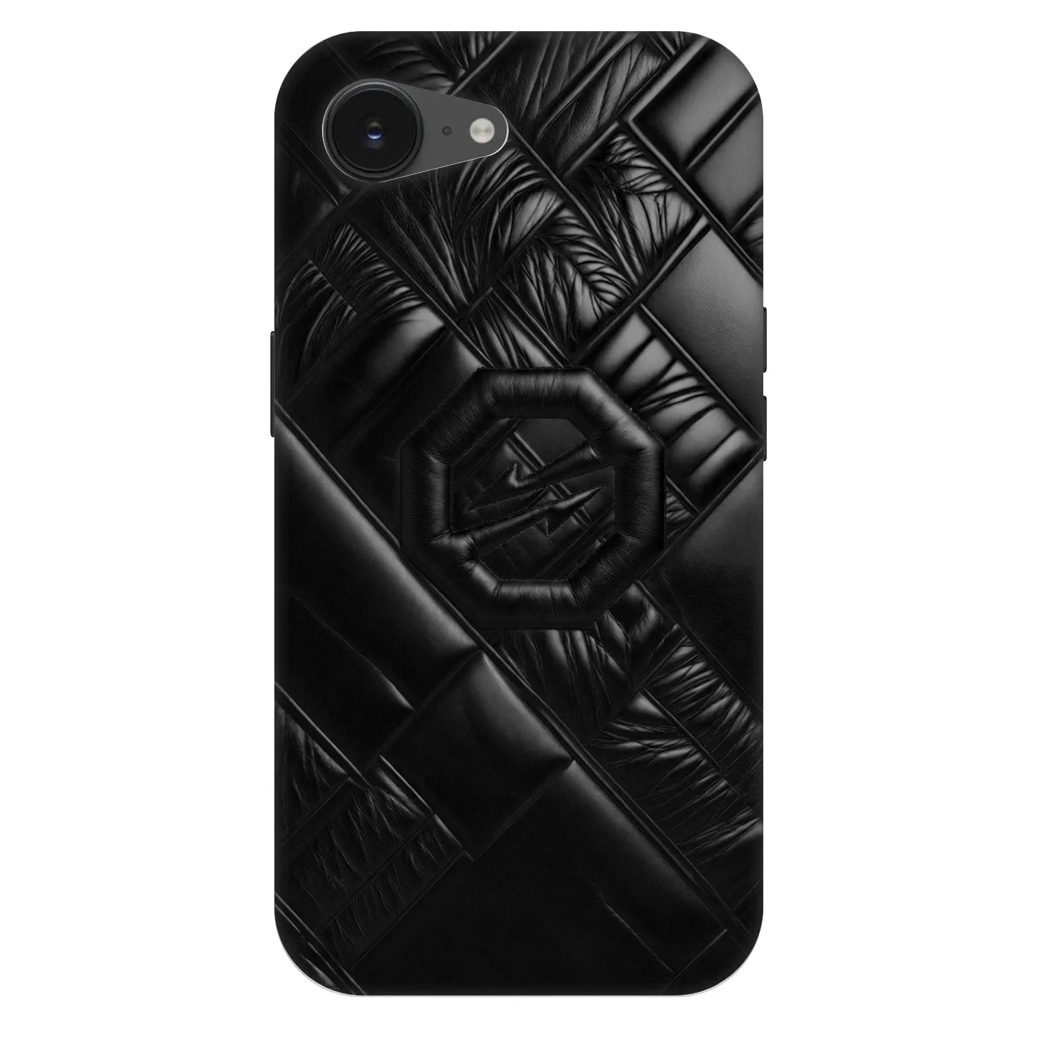 Picasee Fashion Case MagSafe za Apple iPhone 16e - OKTAGON - Puffer Blackout