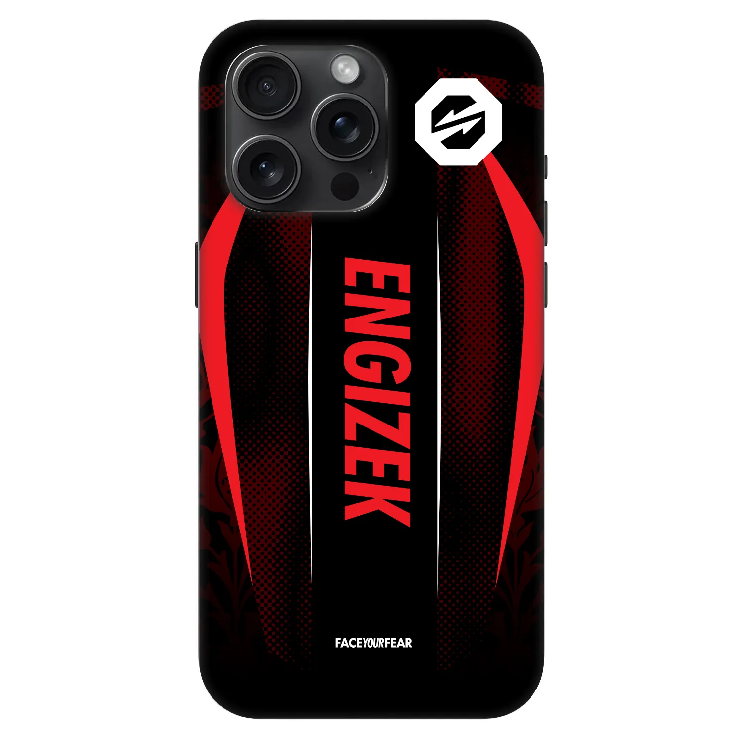 Picasee Fashion Case MagSafe za Apple iPhone 15 Pro Max - OKTAGON - Engizek Fight Jersey