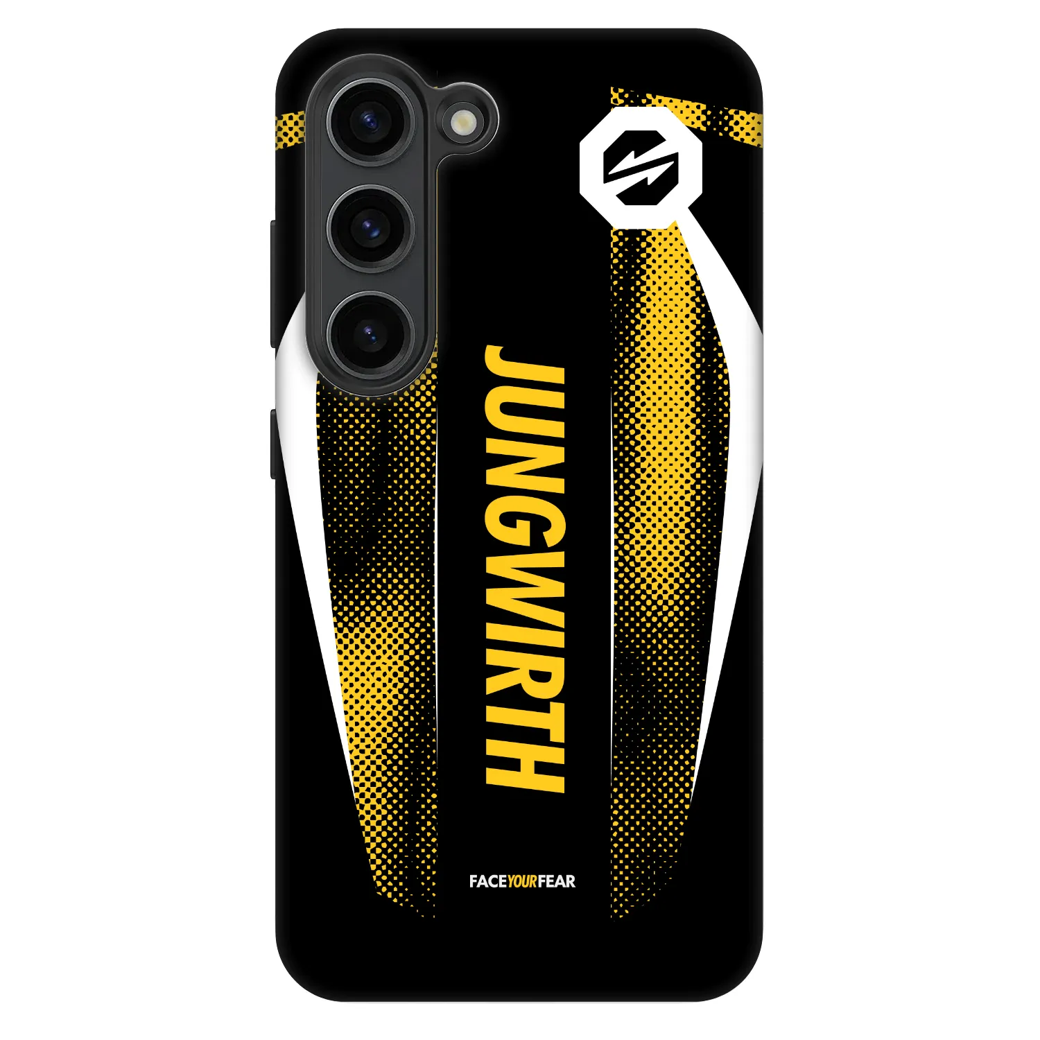 Picasee Fashion Case za Samsung Galaxy S23 5G - OKTAGON - Jungwirth Fight Jersey