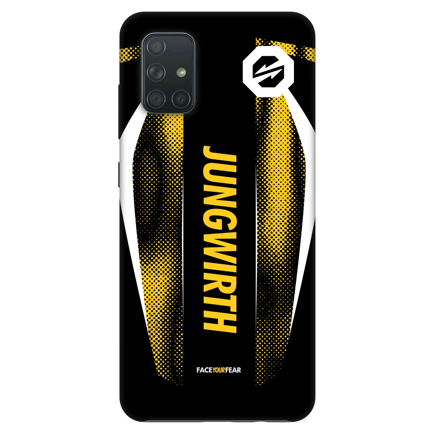 Picasee Fashion Case za Samsung Galaxy A71 A715F - OKTAGON - Jungwirth Fight Jersey