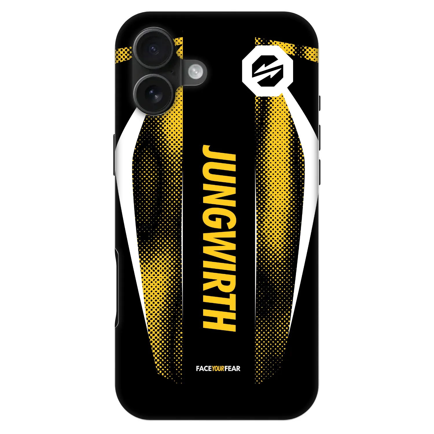 Picasee Fashion Case MagSafe za Apple iPhone 16 Plus - OKTAGON - Jungwirth Fight Jersey
